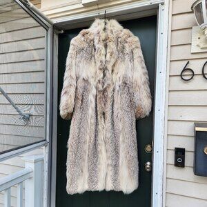 Full Length Canadian Lynx Fur Coat